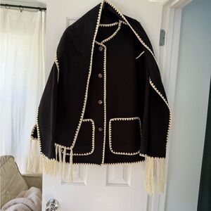 Toteme lookalike scarf coat